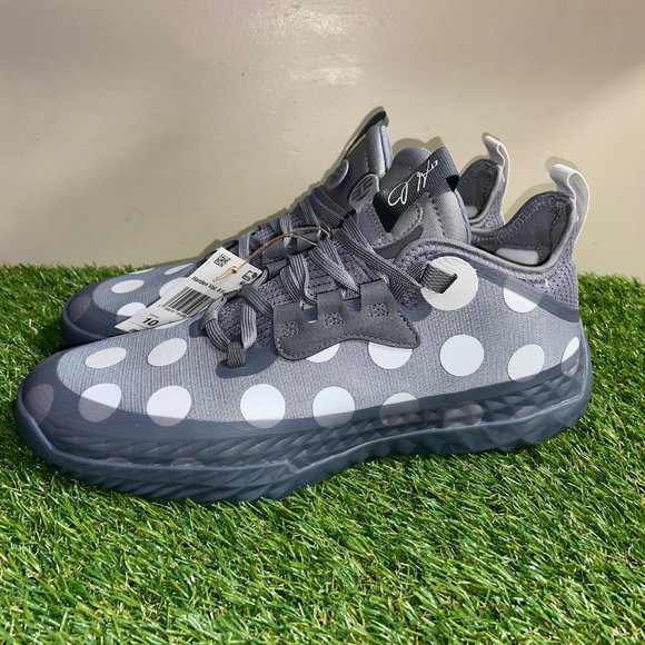 Adidas Harden Vol. 5 Futurenatural Grey Polka Dot Basketball H68596 Men NEW main image 5